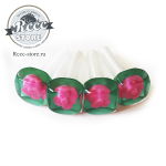 Кнопки дверей розочки ВАЗ (зелень)