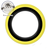 Флиппера черно-желтые