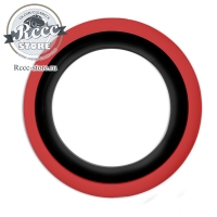 Флиппера черно-красные