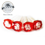 Кнопки дверей розочки ВАЗ (красн)