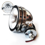 Птф с белым светом хром 6"